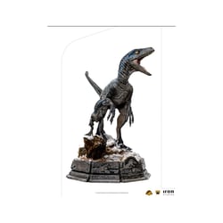 Jurassic World Le Monde d'après - Statuette 1/10 Deluxe Art Scale Blue and Beta 20 cm