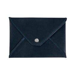 ENVELOPPE PAPIERS IDENTITE - CUIR Satiny - 14x9,5 cm