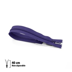 Fermeture éclair Z51 - Prestil O 4mm - 40 cm