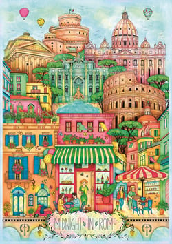 Puzzle 1000 pièces - Miclassiqueit À Rome - Trefl