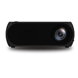 Mini Vidéoprojecteur LED Portable 320x240 HDMI USB Home Cinéma HD Noir YONIS