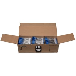 Bic Cristal Soft Medium Blue Ballpoint Pen Pack of 50