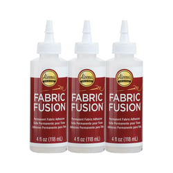 Colle pour tissu super forte Aleene's - Liquide - Bouteille 118ml - Lot de 3