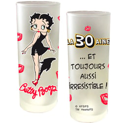 Verre Anniversaire Betty Boop Betty Boop LA 30 AINE