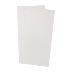 Cire à décorer, blanc, 20x10cm, 2 pces