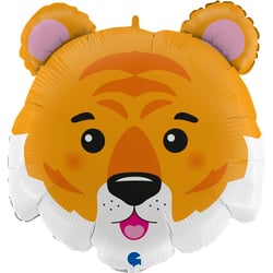 Ballon Géant Tête de Tigre - 71 cm