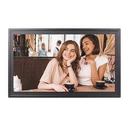 Cadre Photo Numérique Connecté Écran 18.5 Pouces Android 6.0 Stockage 32GB Noir YONIS