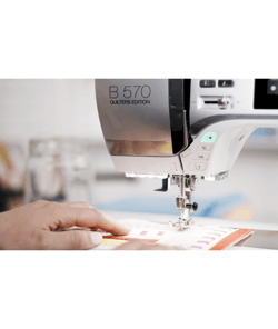 Machine à coudre Bernina 570 Quilter’s Edition QE - Bernina Bernina Blanc