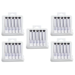 Lot de 5 tubes 12 ml - Peinture gouache PRIMO - Argent 910 - Fine