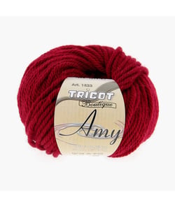 Fil à tricoter Tricot Boutique AMY - Distrifil Rouge (08)