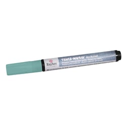 Marqueur couvrant pour textile, bleu layette, pointe ronde 2 - 4mm, avec valve