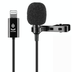 Microphone Lavalier Anti-Bruit Haute Fidélité Pour Enregistrement Conférence YONIS