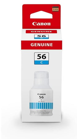 Réservoir d'encre Canon GI-56C - Cyan - Encre pigmentée - 135 ml