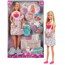Steffi Love Babyglück Poupée enceinte avec accessoires
