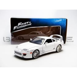 Voiture miniature de collection - TOYOTA Supra 1995 - JADA TOYS 1/24 - Blanc - Fast and Furious