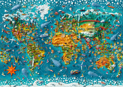 Puzzle 2000 pièces - Miniature World - Heye