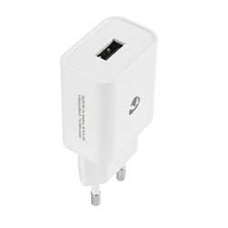 Nedis Chargeur 12W USB-A 2.4A Rapide pour Smartphone et Tablette Blanc