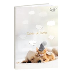 CAHIER DE TEXTES FR Mes potes à pattes mignons - 15x21 cm - Journalier