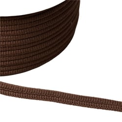 Bobine 20m Double cordon 9mm marron café