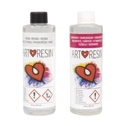 Art Resin Résine époxy, 2 x 237ml / 8oz, 2 flacons