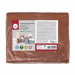 Argile Autodurcissant 5 kg couleur brun foncé