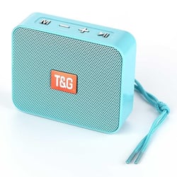 Mini Enceinte Bluetooth Portable Sans Fil USB Autonomie 1.5h Vert Vert YONIS
