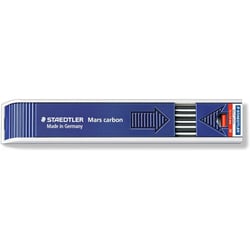 Etui de 12 mines graphite - 2mm - 2H - Mars Carbon - Staedtler