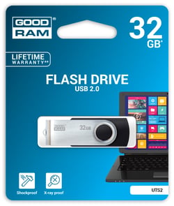 Clé usb 32go Goodram Twister 2.0 noir