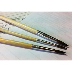 Lot De 3 Pinceaux Scolaires  - N°2 - N°8 - N°12 - Ulmann