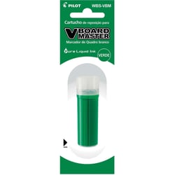 Lot de 12 recharges pour marqueur effaçable PILOT V BOARD MASTER - Vert