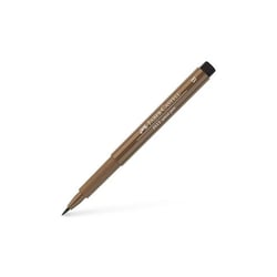 Lot de 10 feutres Pitt Artist Pen Brush - FABER-CASTELL - Pointe pinceau - Nougat