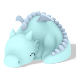 Veilleuse rechargeable souple dragon bleu