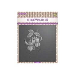 Embossing folder classeur de gaufrage 15 x 14,5 cm FUCHSIA 55