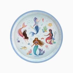 6 Assiettes Royaume des Sirènes