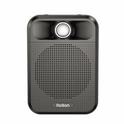 Amplificateur De Voix Bluetooth Avec Microphone Et Batterie Longue Durée Noir YONIS