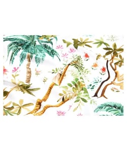 Tissu coton satiné jungle de 140 cm de largeur namaqua multicolore vendu par 50 cm