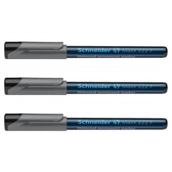 Lot de 3 Marqueurs universels Maxx 222 Pointe Fine Permanent noir