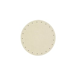 Fond en treillis en MDF, 15 cm ø, rond, trous ø 3mm