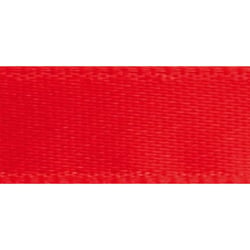 Ruban de satin, 10 mm, rouleau 10 m, rouge