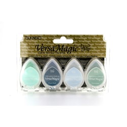 Encreurs créatifs Tsukineko VersaMagic Dew Drop Seashore - Lot de 4 - Multicolore