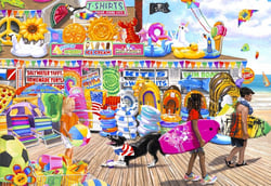 Puzzle 1000 pièces - Beach Shop - Bluebird Puzzle
