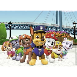Puzzle la pat patrouille en mission : marcus stella chase ruben zuma rocky everest 45 pieces - nathan - 86463