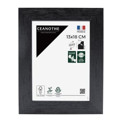 Cadre photo Karma noir 13x18 cm