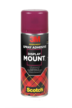 Adhésif aérosol Scotch DisplayMount - Aérosol - Référence 050792 - 400 ml