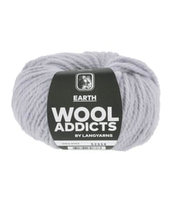 Pelote de Laine et Alpaga à tricoter EARTH - Wool Addicts 0103 Gris
