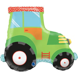 Ballon Aluminium Hélium Géant - Tracteur 60 cm