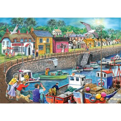 Puzzle 250 pièces - Pièces XXL - Survol de Mouettes - HOP - House of Puzzles