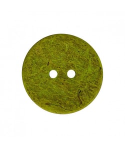 Carte de 1 bouton Coco 30mm - Union Knopf Vert