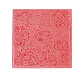 Graine Créative - Tapis de Texture pour la Fimo Rose vintage