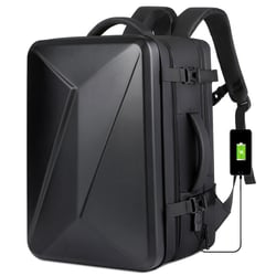Sac À Dos Ordinateur Grande Capacité Imperméable Avec Port USB Noir YONIS